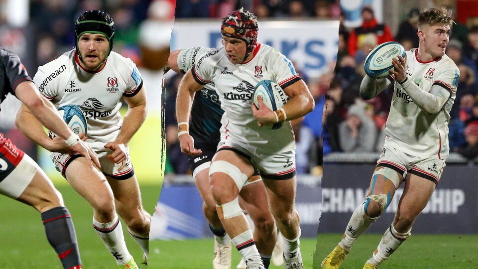 Jake Flannery, Angus Curtis and Luke Marshall will continue to line-out in the Ulster jersey in the seasons ahead.