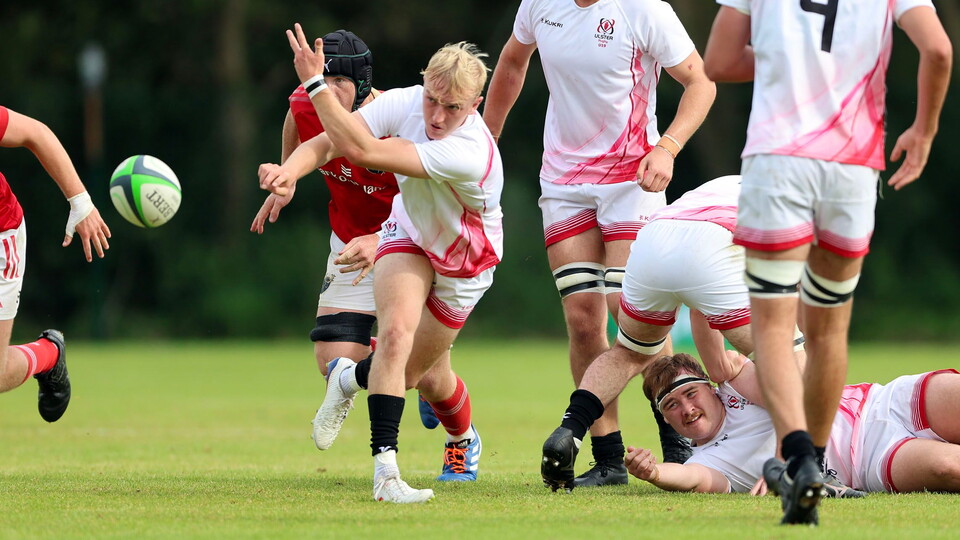 Munster took the victory at Newforge Sports Complex, in a clinical display against Ulster U19s.