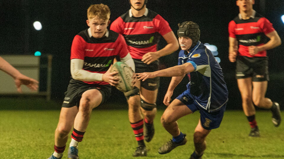 The sixth, and final one, of this season’s Nutty Krust group stage games got underway in the Nutty Krust U18 Tournament under the floodlights at a cool, but dry, Chambers Park when the City of Armagh FC U18 team played the Portadown/Lurgan RFC U18...