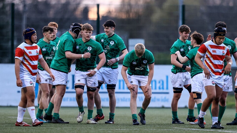 The Ireland U19 squad, sponsored by Pwc, will travel to the south of France in April to play two fixtures against their French counterparts.