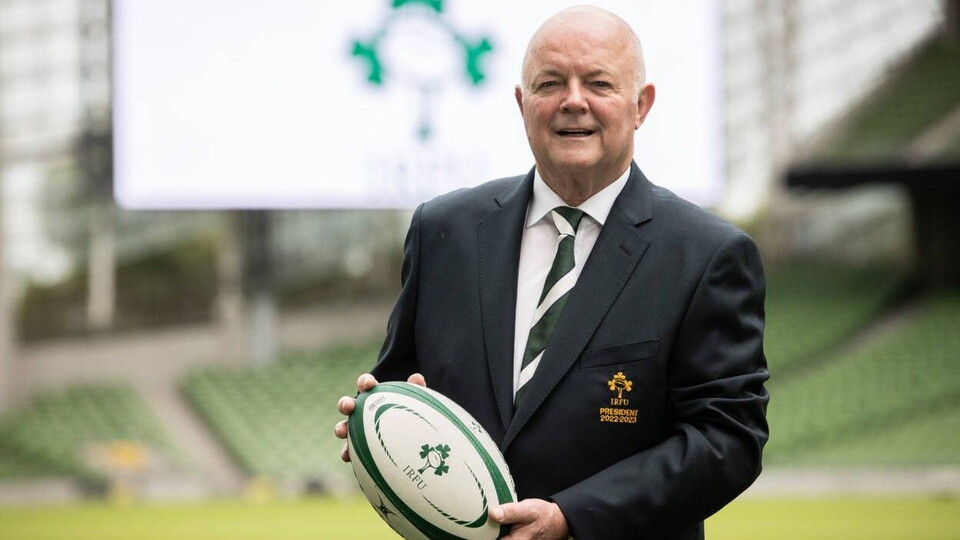 John Robinson of Ballynahinch Rugby Football Club has been elected 133rd President of the Irish Rugby Football Union at the Annual Council meeting in Aviva Stadium today.