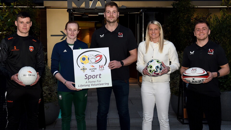 Young sports volunteers took centre stage last week at a fun-filled awards ceremony in the Mac Theatre, Belfast for the annual Sports Inspire Awards, organised jointly by Ulster GAA, the Irish FA and Ulster Rugby.