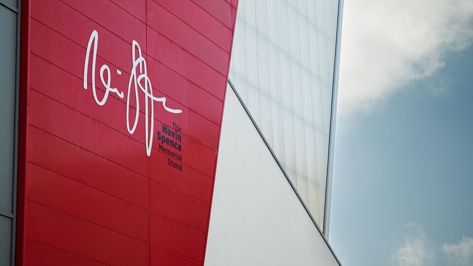 Ahead of Friday’s fixture at Kingspan Stadium, the club has officially dedicated the Memorial Stand in honour of Nevin Spence.