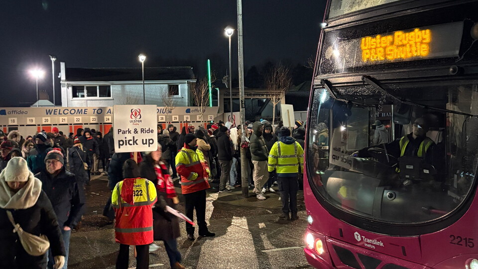 For this Saturday's match between Ulster and Stade Français, the Pirrie Park, Park & Ride, will not be operational due to its usage by Methodist College Belfast.