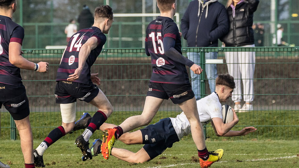 The Danske Bank Schools' Cup reaches the Quarter-Final stage this weekend, with 4 games taking place on Saturday 11th February.