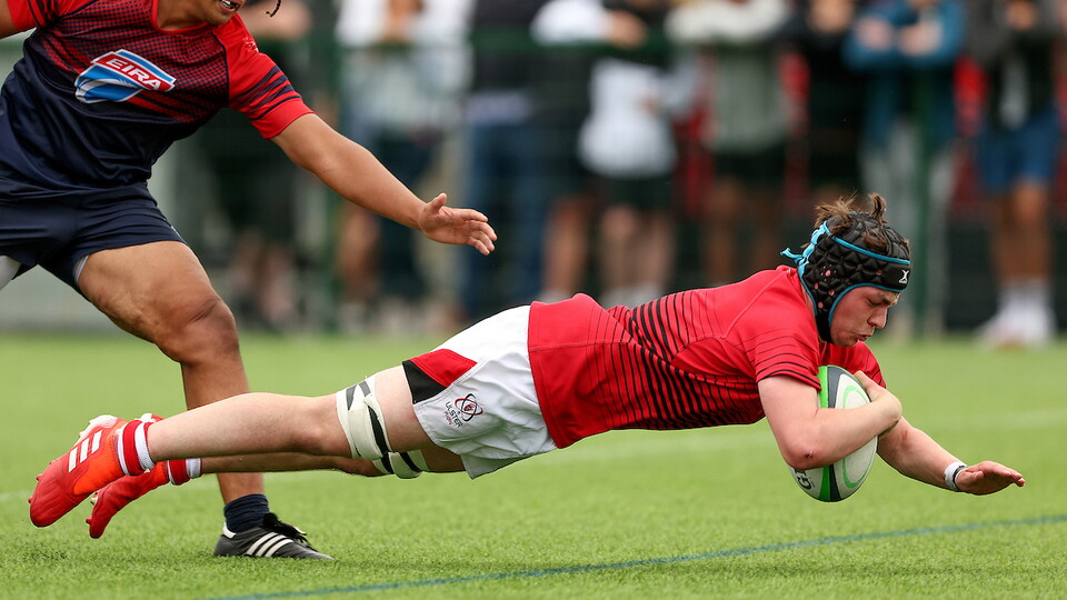 4 of Ulster's Age-Grade squads were in action last week, as they took on the USA touring side Eagle Impact Rugby Academy.