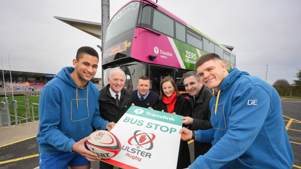 Translink has announced it will kick off its Ulster Rugby match day services to Kingspan Stadium following a successful trial last year.