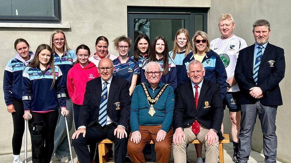 Ballymoney Rugby Club marked a significant milestone in it's development, with the official opening of its new changing facilities, supported by the Levelling Up Fund, the IRFU and Local Government.