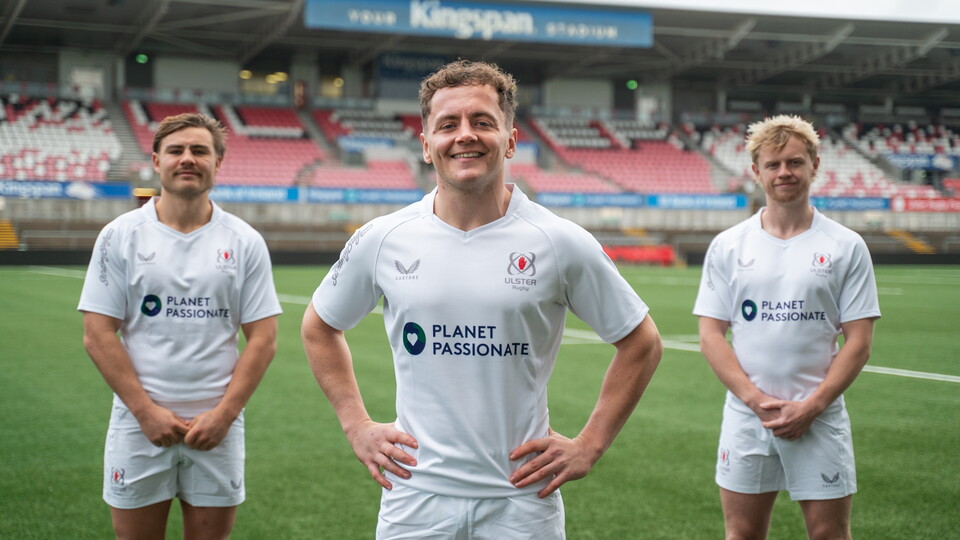 Ulster Rugby and principal sponsor, Kingspan, are proud to highlight the importance of sustainability with a special edition jersey for this Friday’s BKT United Rugby Championship clash with Munster at Kingspan Stadium.