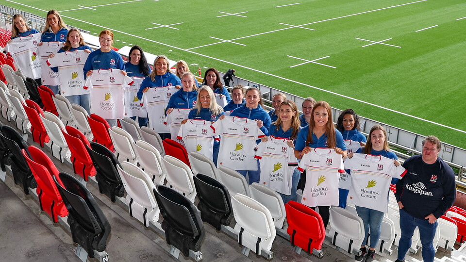 Ulster Rugby Senior Women were presented with their jerseys at a special event to recognise the squad's achievements in the Winter 2022 and Summer 2023 campaigns.