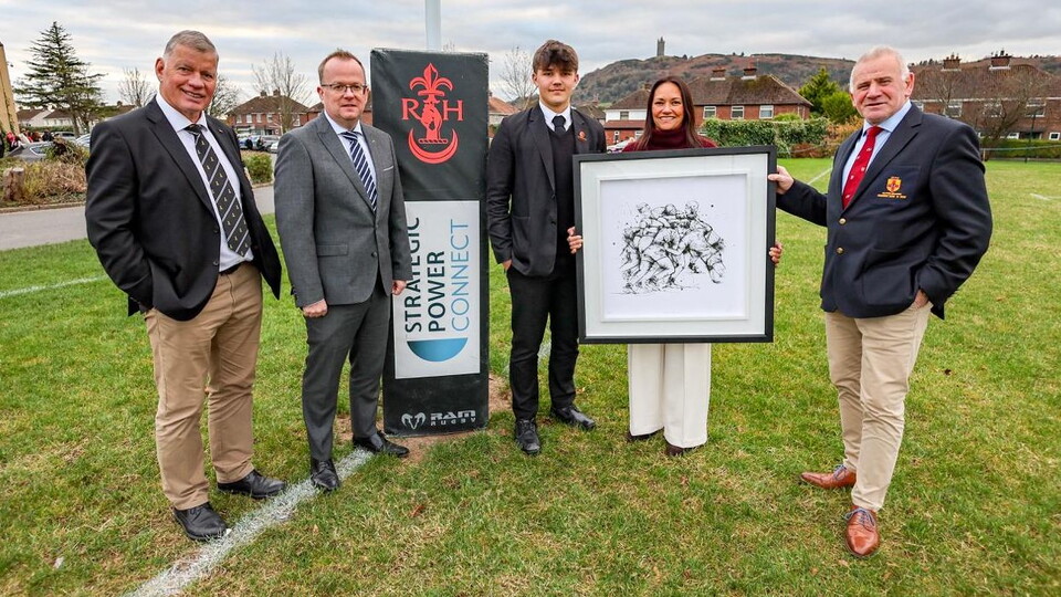 Celebrated local artist, Kathryn Callaghan, has donated three original pieces of her artwork, titled ‘In the Thick of It’, to Ulster Rugby, Ards RFC, and Regent House Grammar School. The donation was made to commemorate her son, Matthew’s, impress...