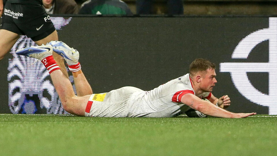 Ulster roared into their EPCR Challenge Cup campaign tonight, securing a stunning 61-7 victory over Racing 92 in a nine-try, bonus-point performance at Affidea Stadium.