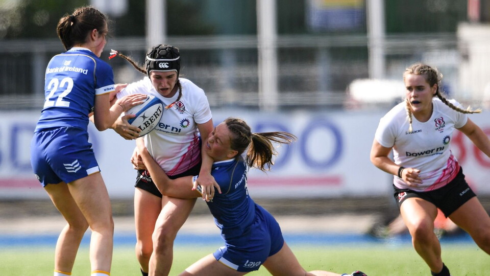 Ulster's Under 18 Girls fall to defeat against their Leinster opposition at Energia Park.