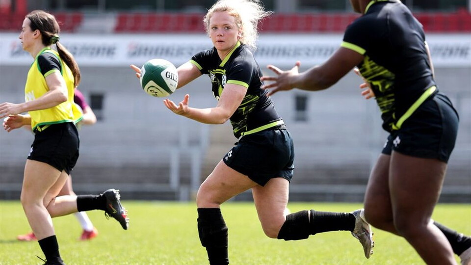 It will be a special occasion for full-back Vicky Irwin who is set to make her senior international debut when Ireland take on Scotland at Kingspan Stadium this evening (8pm kick-off.)