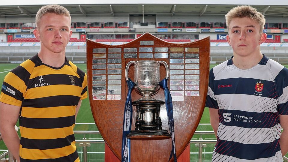 The first Danske Bank School's Cup semi-final takes place today, to see who will claim the first spot in the final.