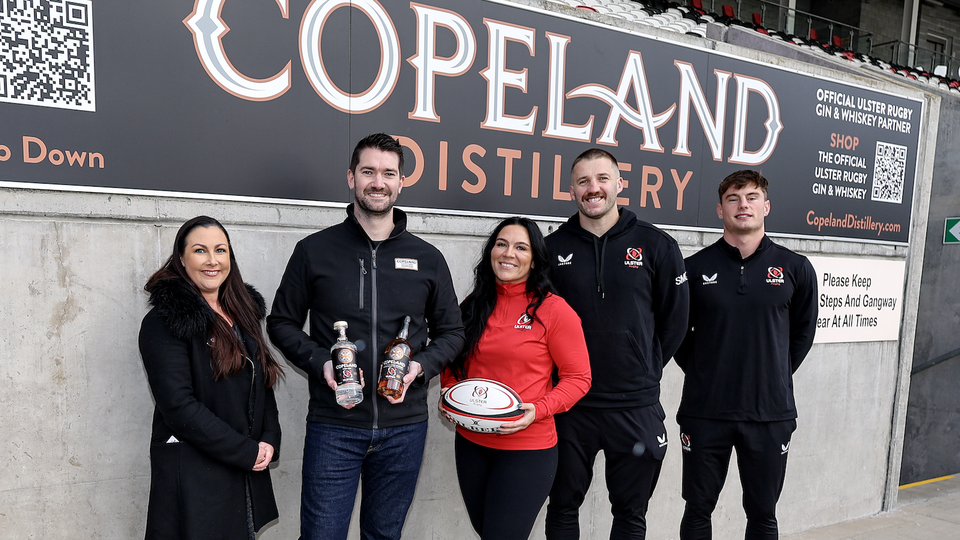 Renowned for its commitment to innovation and craftmanship, The Copeland Distillery has announced a new exclusive partnership with Ulster Rugby to develop a unique Ulster Rugby gin and Irish whiskey, as well as a limited edition ‘Centenary’ 5-year...