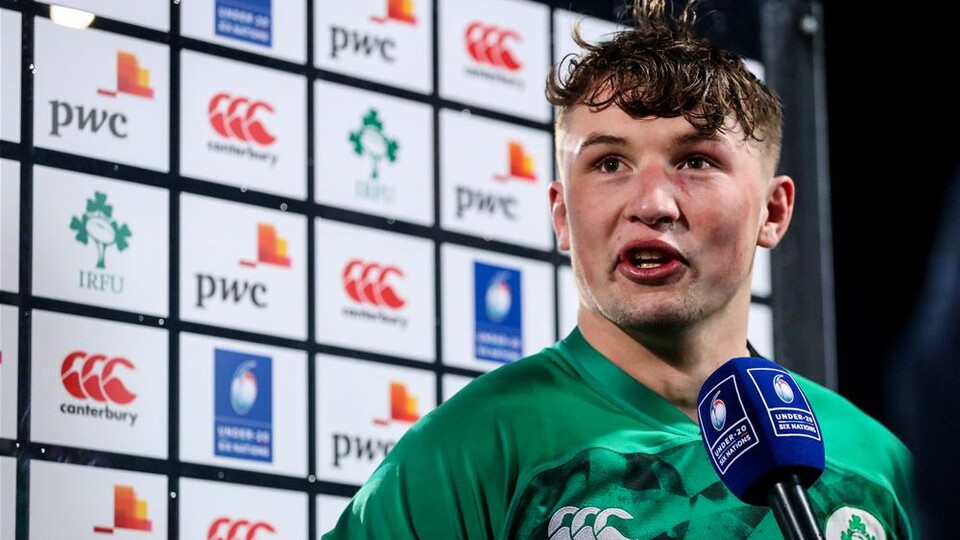 We caught up with the young openside who led Ireland to their third-ever U20s Six Nations Grand Slam just over a week ago…