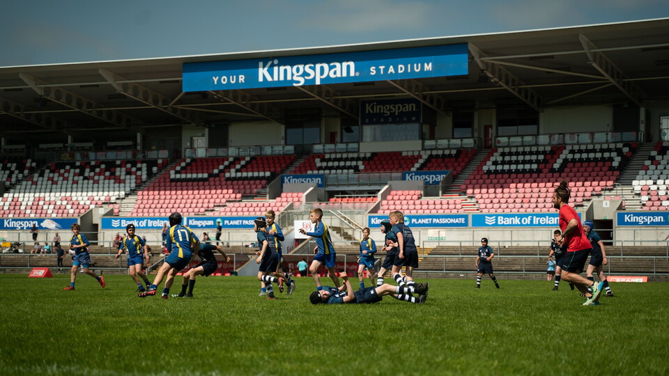 The club recently held a Primary School Festival, where young rugby players got the opportunity to play at the home of Ulster Rugby, Kingspan Stadium.