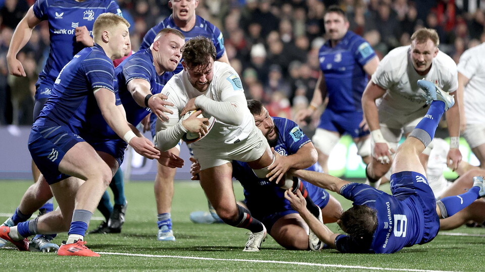 Ulster fell to a defeat with a losing bonus point after a tight battle in Belfast against Leinster in Round 7 of the BKT United Rugby Championship.