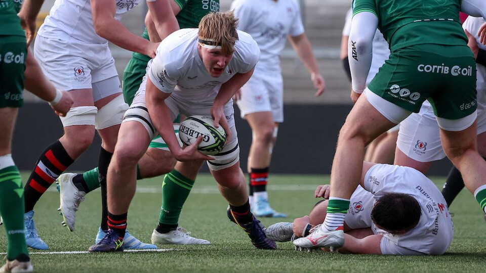 Ahead of Ulster ‘A’ taking on Ireland U20s at Malone RFC, we caught up with lock, Charlie Irvine, who is hoping to carry some positive momentum into next season.