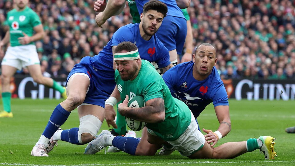 Three Ulster players have been named on the bench in Ireland Head Coach Andy Farrell's team, who are  bidding to win the Grand Slam.