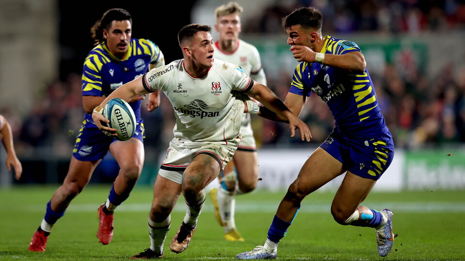 Ulster return to action in the BKT United Rugby Championship with a bonus point victory over Zebre in front of a sold-out crowd at Kingspan Stadium.