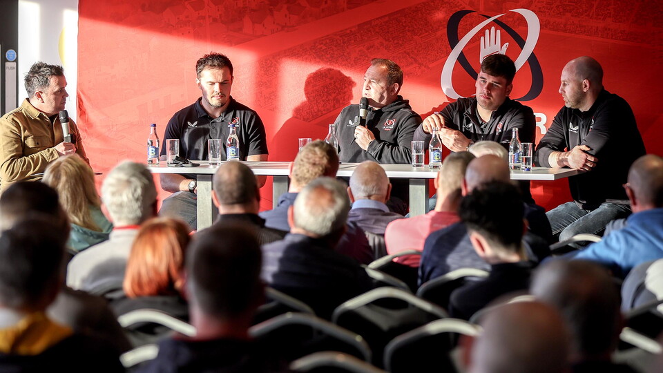 Last night, Ulster Rugby welcomed season ticket holders to an exclusive Fans’ Forum at the A&L Goodbody Premium Lounge in Kingspan Stadium.