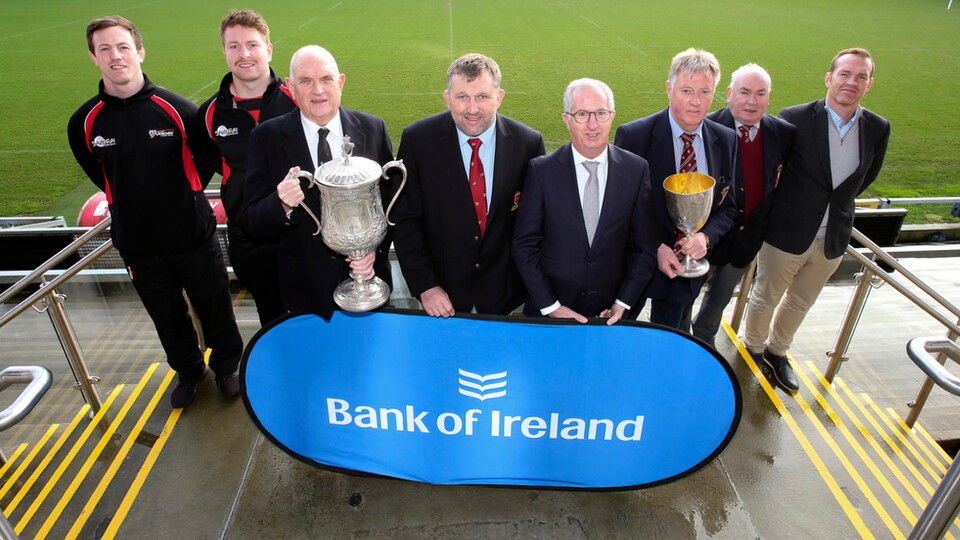 The 2021/22 Bank of Ireland Senior Cup and Towns Cup competitions have been launched at Kingspan Stadium, in the company of the captains from each of the current cup holders.