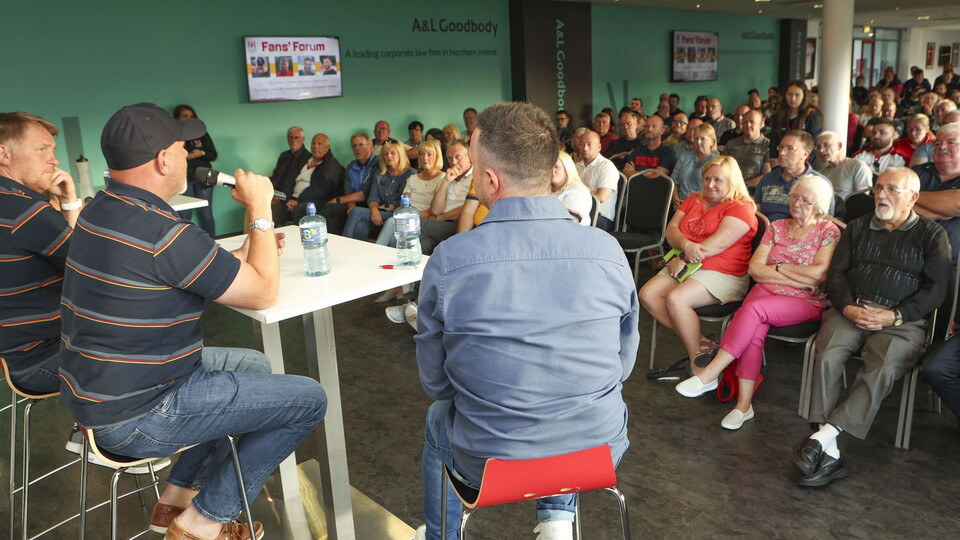 The next exclusive Ulster Rugby Fans’ Forum for Season Ticket holders will take place at Kingspan Stadium on Tuesday 9 January with special guests; Jonny Bell, Bryn Cunningham, Iain Henderson and Dave Ewers.*