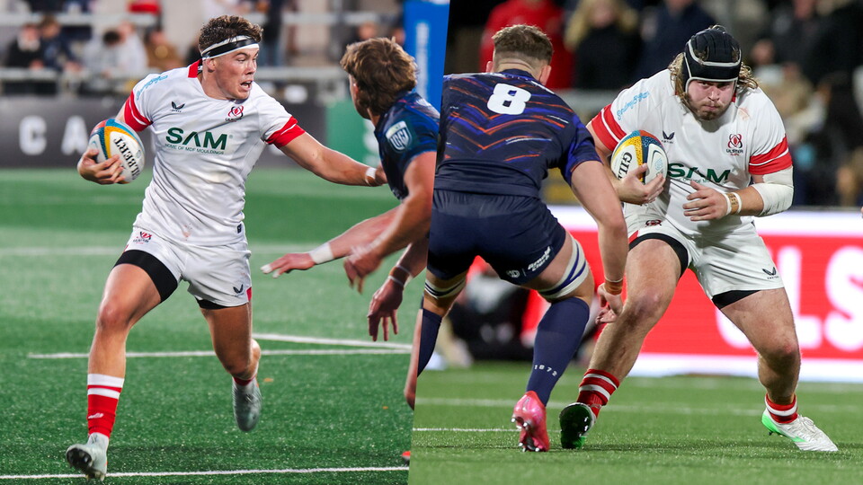 Ulster Rugby can confirm that centre, Jude Postlethwaite, and prop, Scott Wilson, have signed new contracts with the province until 2029 and 2028 respectively.