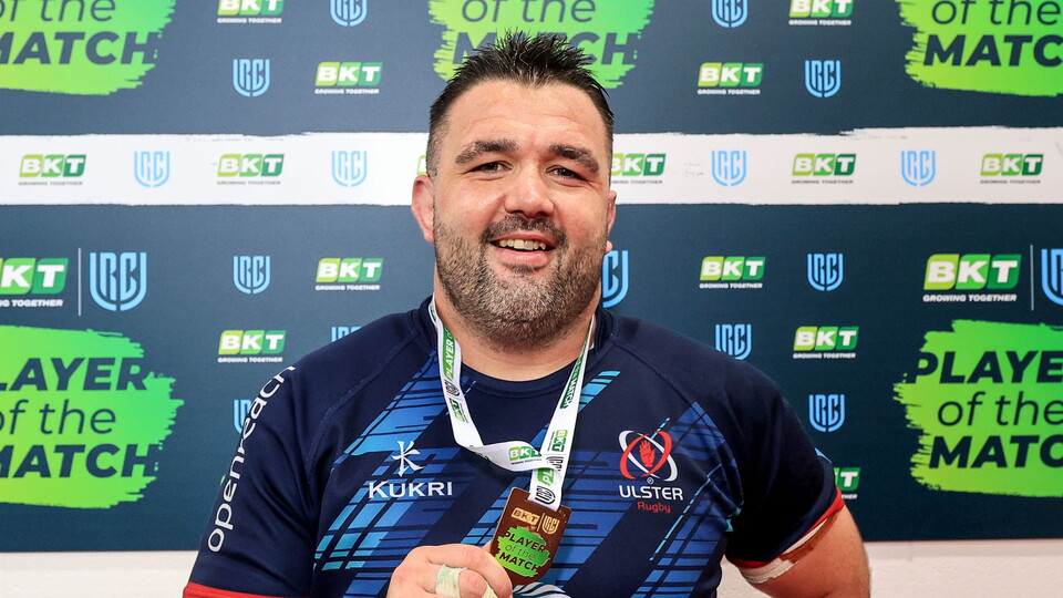 Tighthead prop, and Player of the Match, Marty Moore, shares his thoughts on grinding out the win at Thomond Park on Saturday night, and tells us how he’s looking forward to being involved in the upcoming Ireland ‘A’ game.