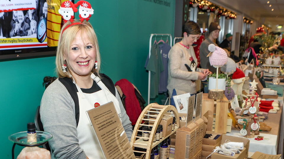 The inaugural Christmas Market, hosted yesterday in the A&L Goodbody Lounge, was a resounding success – with over 1,100 visitors enjoying the local food, drink, and gifts on offer.