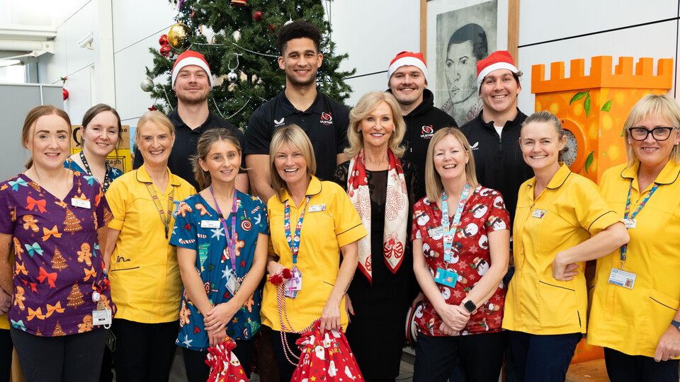 Ulster Rugby were honoured to once again be guests at the Royal Belfast Hospital for Sick Children. Six members of our men’s senior squad visited the hospital to hand out gifts and spread some festive cheer. A big thank you to our friends at Affid...