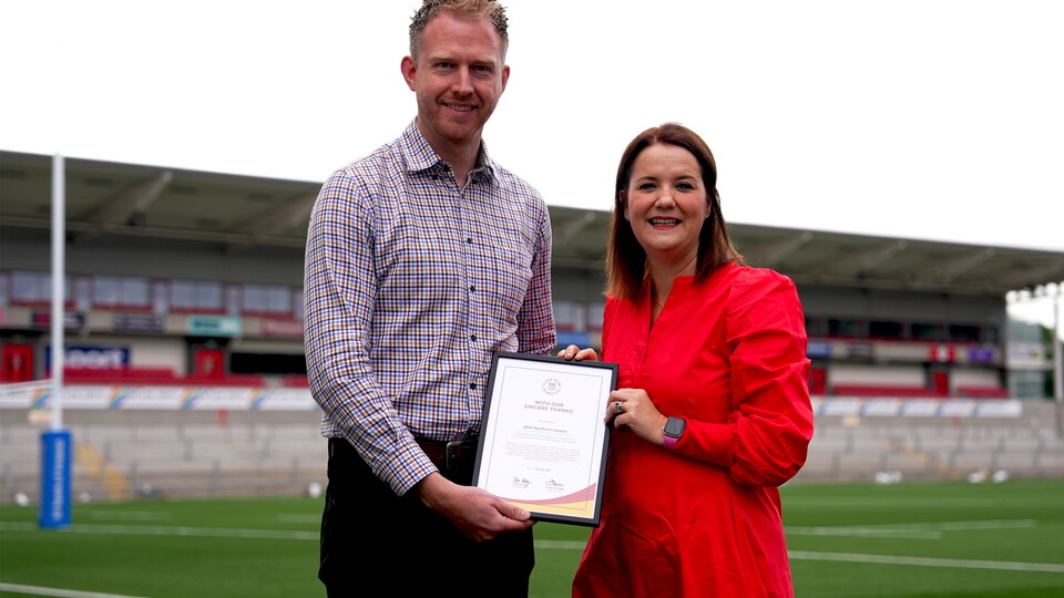 The Ulster Rugby Foundation is delighted to welcome BDO Northern Ireland as one of its newest Friends of the Foundation.