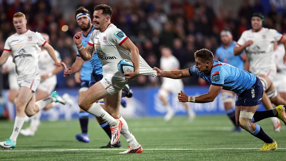 Dan McFarland's side battled their way to a first home win of the season against Vodacom Bulls, on a rain-soaked night at Kingspan Stadium, in Round 2 of the BKT United Rugby Championship.