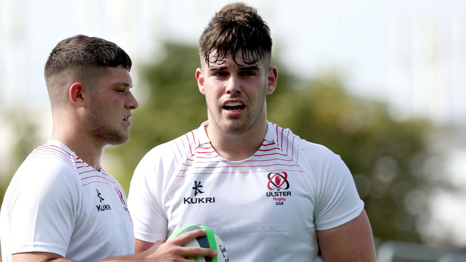 Four Age-grade squads will take on Leinster and Munster in Belfast and Cork this weekend.
