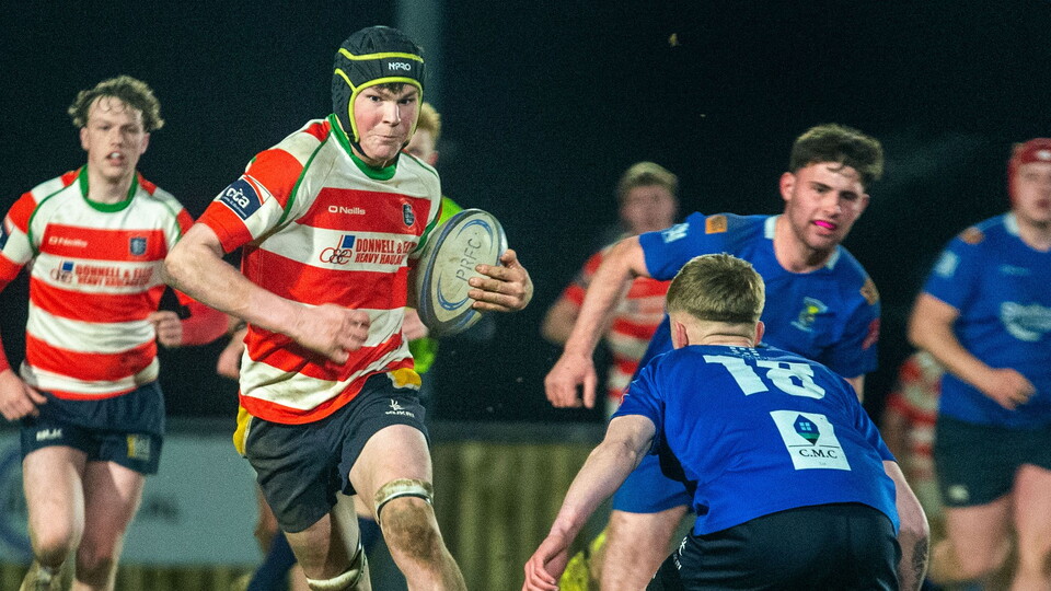 The third, and final, of this season’s Group Stage B games got underway in the Nutty Krust U18 Tournament under the floodlights at a cool, but dry, Chambers Park when the Portadown RFC U18 team played Omagh Accies RFC U18s on Wednesday evening.