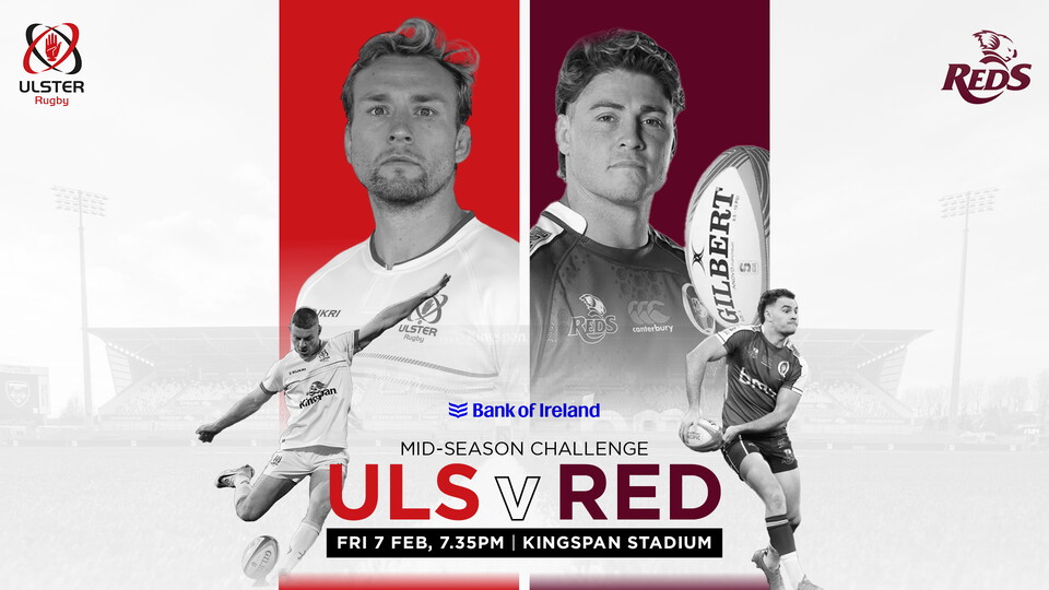 As part of the club’s centenary celebrations next season for its home ground, Ulster will play host to the Australian Super Rugby side at Kingspan Stadium on Friday 7 February 2025 (kick-off 7.35pm).