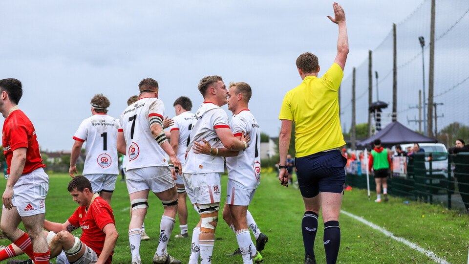 Mike Orchin-McKeever's side made it two wins from two in the Junior Interprovincial Series, as they secured a bonus-point victory over their Munster counterparts in Ennis, County Clare, this afternoon.