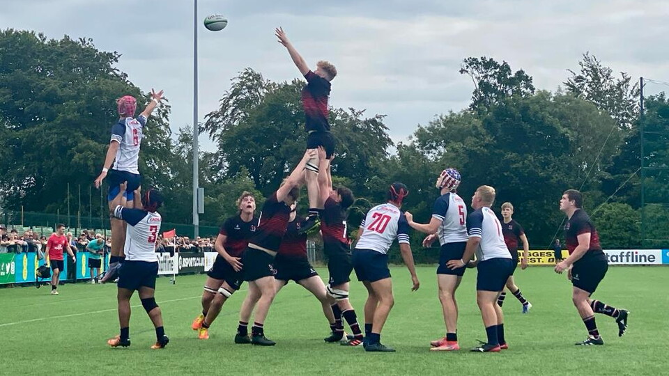 Four age-grade teams were in action on Friday afternoon, all against USA touring team, EIRA (Eagle Impact Rugby Academy) at Queen’s Sport and Newforge Country Club.