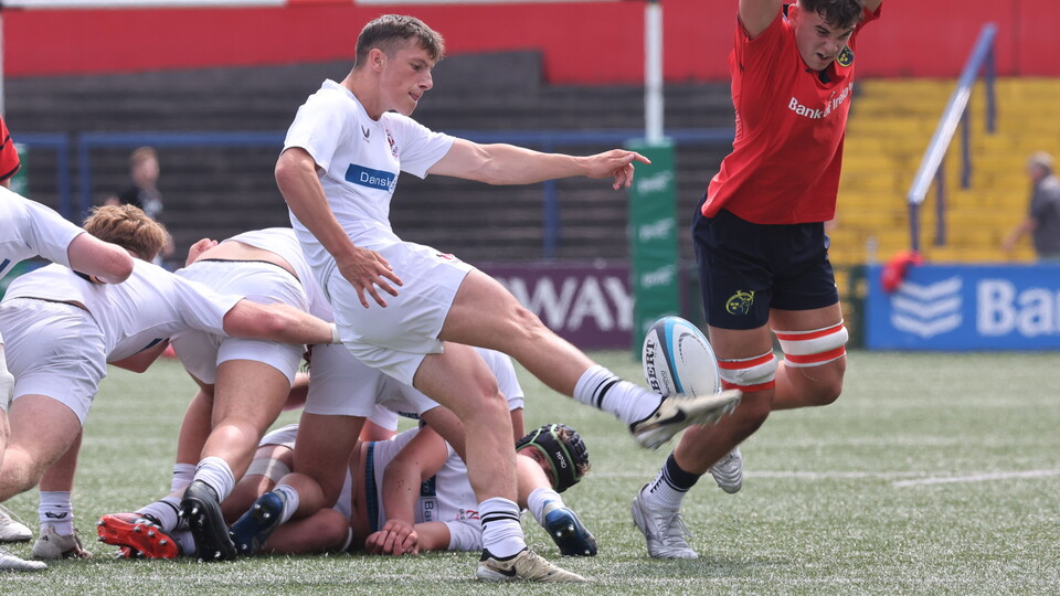 Despite tries from winger Harry Wells and full back James McMillan, Ulster U18 Boys Schools fell to a narrow defeat against a tough Munster outfit in the first weekend of Interpro competition.