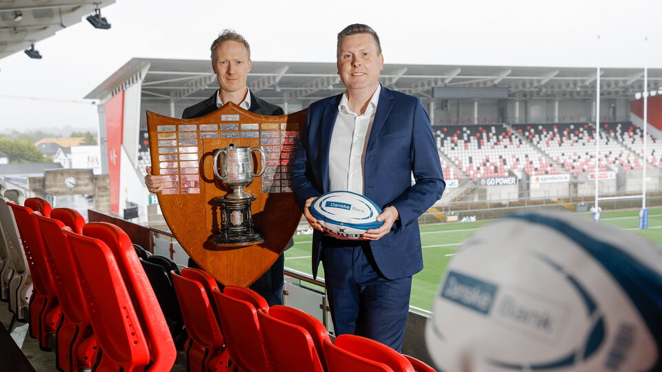 Danske Bank has today announced the renewal of its Ulster Rugby Schools’ sponsorship for another three years, reaffirming its commitment to helping young people to thrive through sport.