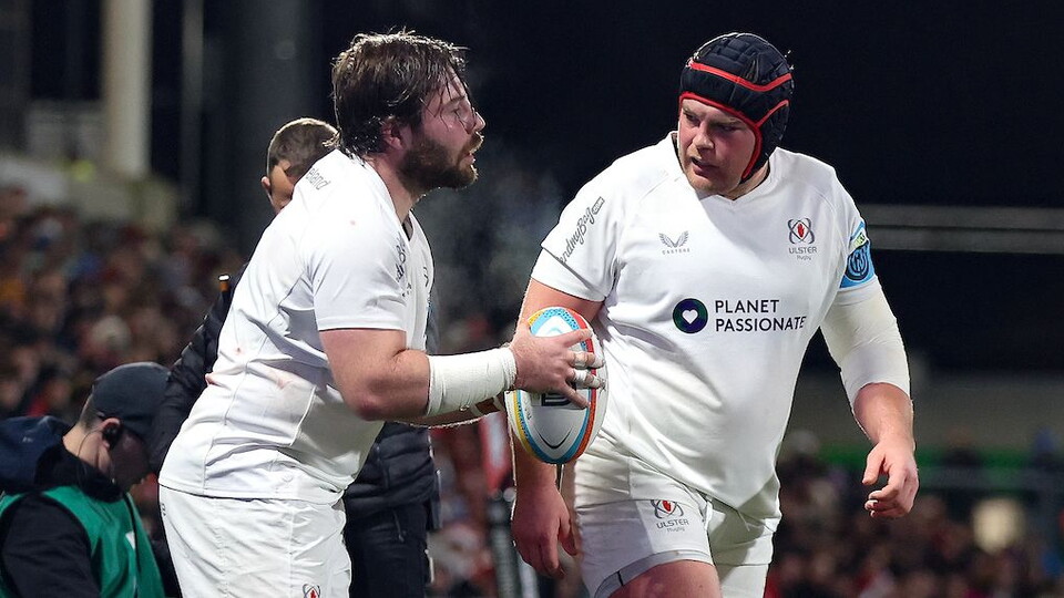 Ulster Rugby can confirm that experienced front-rowers, Eric O’Sullivan and John Andrew, have signed new deals with the province, keeping them playing in an Ulster jersey until 2027 and 2026 respectively.