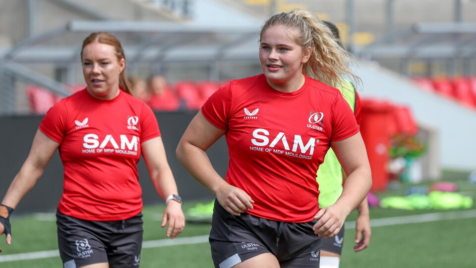 Stepping into the Ulster Senior Women’s squad for the first time, Cara McLean has been named in the starting 23 for this Sunday's interprovincial clash with Leinster at Energia Park (kick-off 2.30pm).