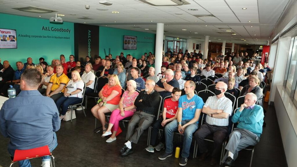 Following a hiatus, as a result of COVID-19, the Fans’ Forum for the club’s Season Ticket Holders returned this evening with Pete Snodden speaking to Head Coach, Dan McFarland, new Defence Coach, Jonny Bell, and players, Alan O’Connor, and John Co...