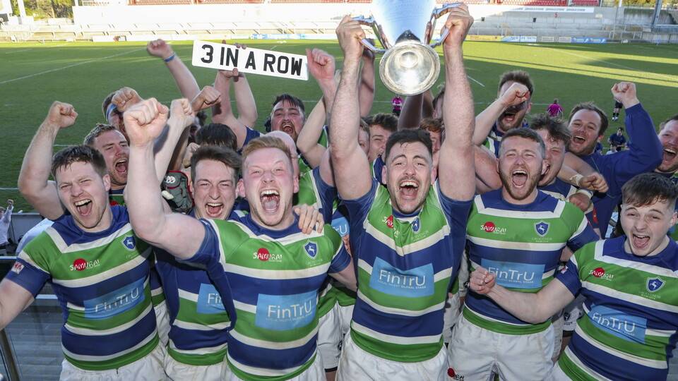 Grosvenor have won the McCrea Cup after beating QUB 2nd XV in the final at Kingspan Stadium.