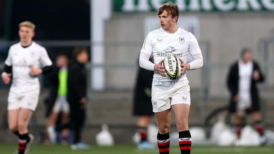 The Irish U20 fly-half joined the Ulster Rugby Academy during the summer and is in line for his first start in the Ulster ten jersey against Munster 'A' at Nenagh Ormond RFC. (KO: 3PM)
