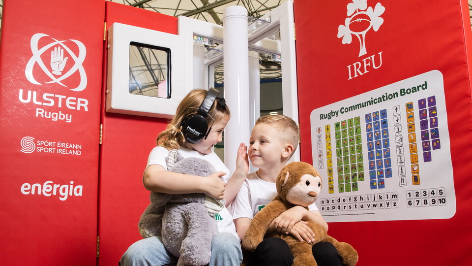 Ulster Rugby in association with the IRFU, Sport Ireland & Energia, are proud to announce a new Low Stimulus Room which will launch at Ulster v Ospreys (Friday 18 October, Kick-off 7.35pm).