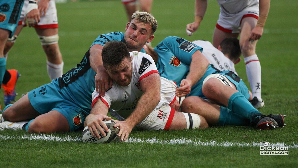 Ulster extended their unbeaten run at Kingspan Stadium to more than two years, with an emphatic bonus point win over Dragons on Sunday afternoon.
