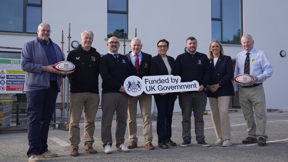 Ulster Rugby has welcomed representatives from the UK Government to Ballynahinch RFC and Lisburn RFC to highlight the positive impact of the ‘Club Capital Improvement Project’.